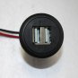 12V DC MAX 4.6A DUAL USB Socket Car Charging Universal For BMW Car Parts