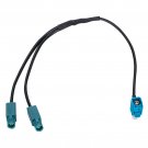 NC Ship Antenna Adapter For VW Fakra Female To Two Fakra Male Y Spliter SKAA-53A