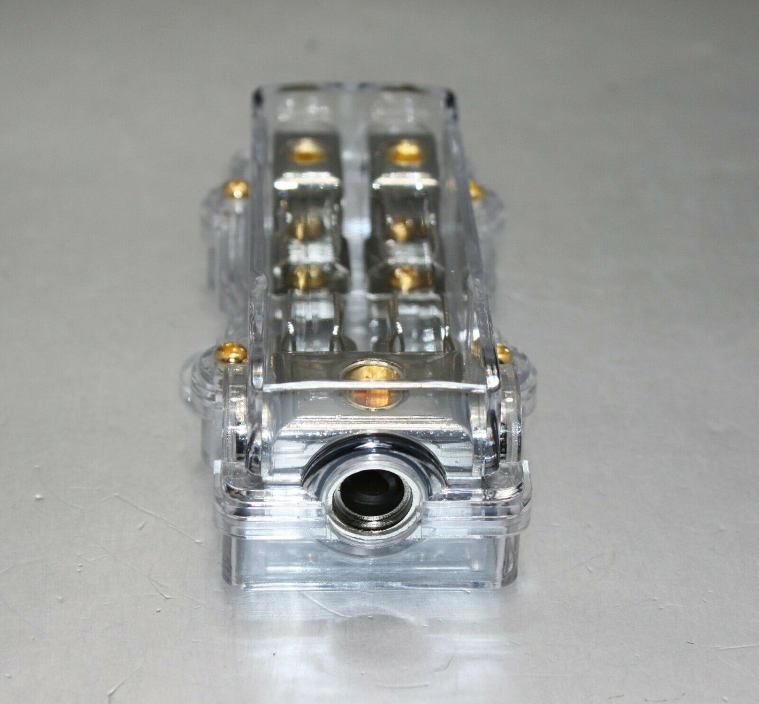 100A AGU Fused Distribution Block 4 6 8 10 Gauge 4Pcs Fuses Psf47N