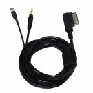 Aux Cable For Audi A3 A6 A8 Ami Connector With Charging For Iphone 5 6 6S Plus