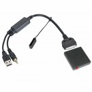 Bluetooth Audio Cable For BMW iPod iPhone Cable Adapter USB & AUX Mini
