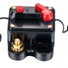 50A Car Audio Inline Circuit Breaker Fuse Holder For 12-48V Protection CB-01-50A