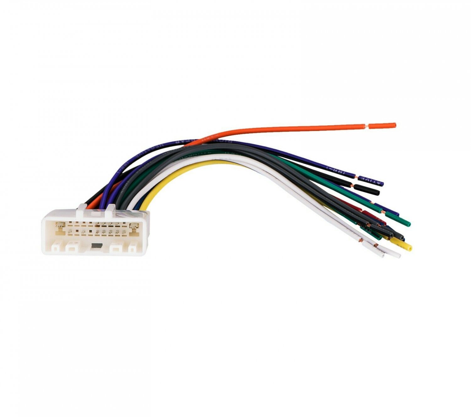 Car Stereo CD Player Wire Harness Adapter Cable Aftermarket Radio