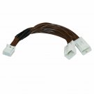 For Toyota 12Pin One Male To Two Female Y Harness Radio Navigation