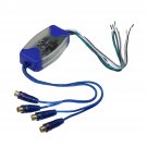Four Channel Ground Loop Isolator Audio Curciut Noise Filter 4 RCA
