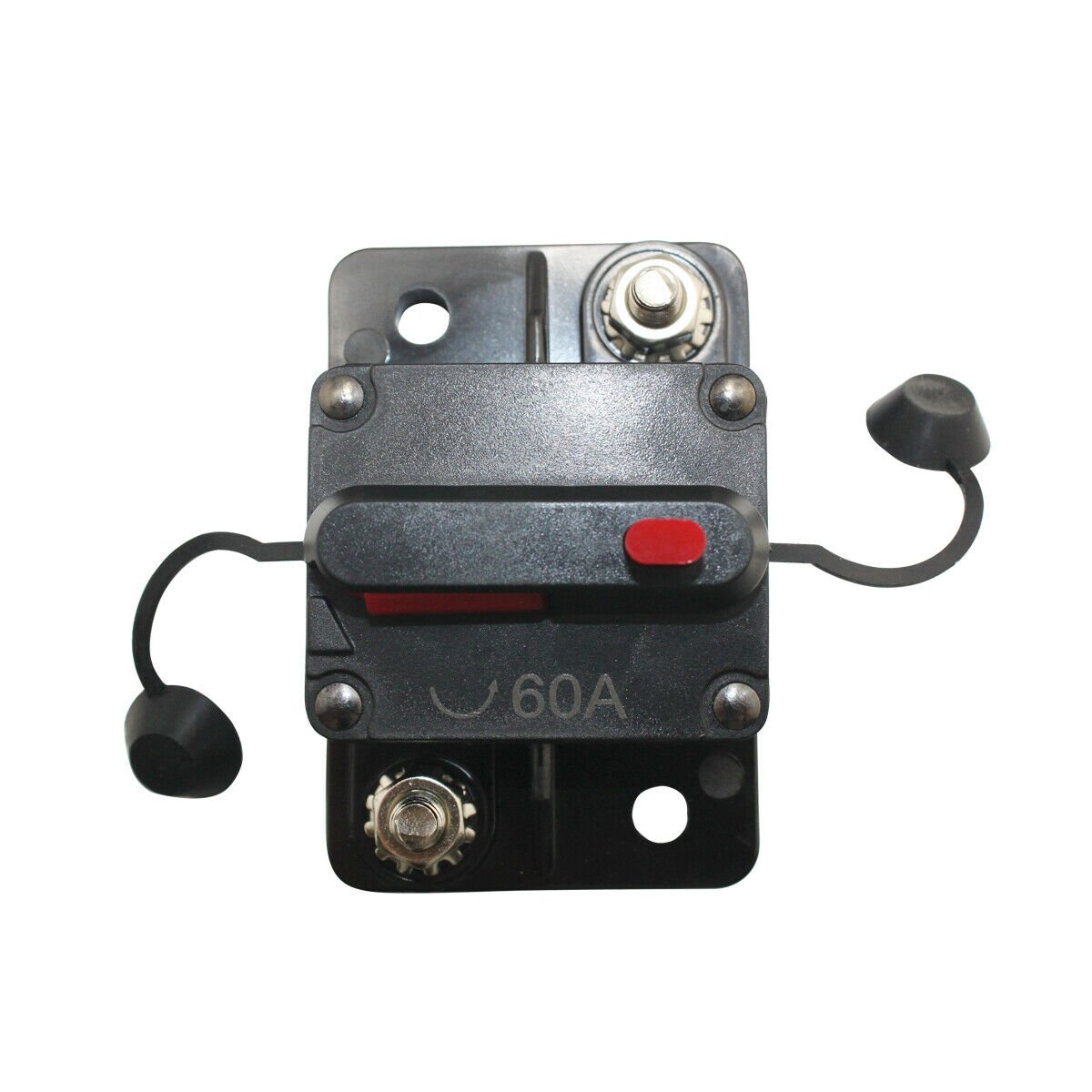 60A Car Audio Inline Circuit Breaker Fuse Holder 12-48V Protection CB09-60A