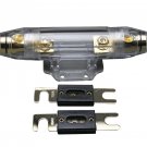 250A ANL Fuse Holder Inline 0 4 8 GA Gold Plated Car Audio SKFH100