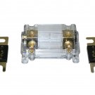 Golden ANL Fuse Holder 0 or 2 Ga Car Amplifier Install Free ANL Fuse 200A