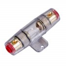 AGU Fuse Holder For Car Audio Radio Parts Gold Plated 4Ga 8Ga SKFH105