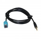 For Alpine KCE-237B Aux Input Cable Fullspeed Jack Adapter