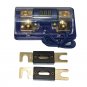 80A ANL Digital Display Golden Block 0-4 Gauge Fuse Holder 12-24V SKFH061G