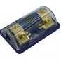 80A ANL Digital Display Golden Block 0-4 Gauge Fuse Holder 12-24V SKFH061G