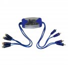 APS NC Ship Four Channel Ground Loop Isolator Audio Remove Noise Filter 4 RCA