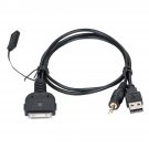 Aux Cable For Pioneer Cd-Iu51V Ipod Iphone For Avic-F930Bt Avh-P3300Bt