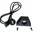 Universal Car Mount Usb Male To Female Extension Cable Max 2A For Toyota