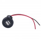 12V DC MAX 4.6A DUAL USB Socket Car Charging Universal For Daewoo Car Parts