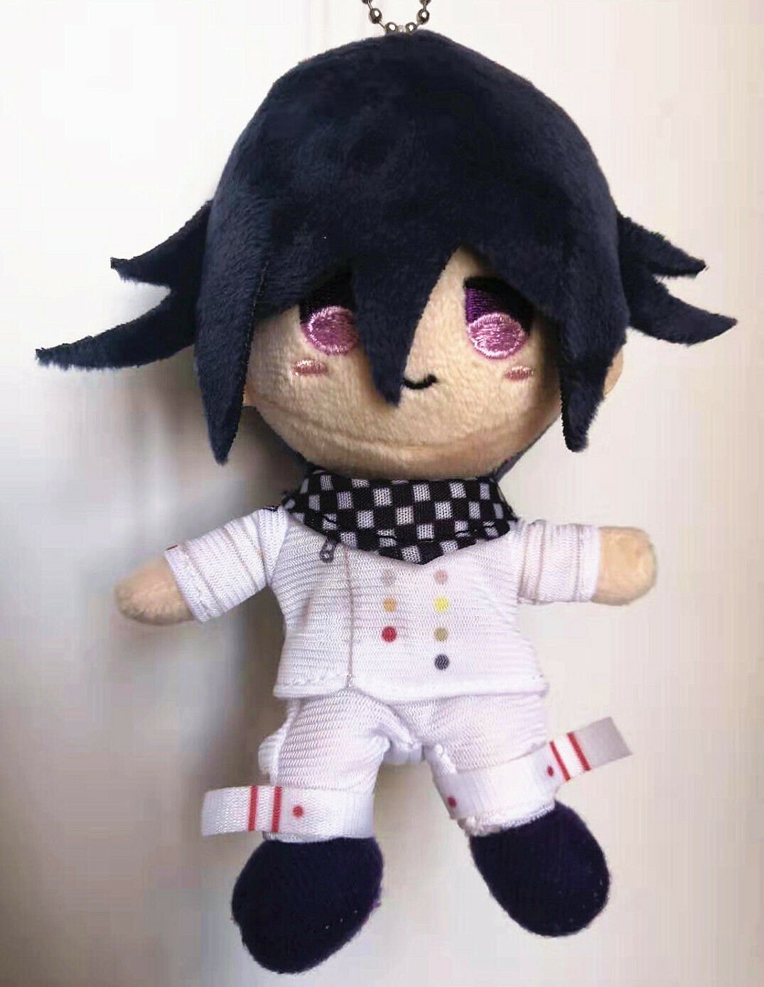 Danganronpa V3 Oma Kokichi Plush Toy Doll Dangan Ronpa Keychain Bag Charm Strap
