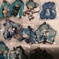 Hatsune Miku Vocaloid Keychain Keyring Anime Game Rubber Strap Charm Bag Pendant