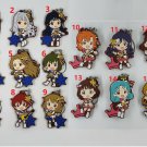 The iDOLMASTER Anime Rubber Strap Keychain Keyring Bag Charm