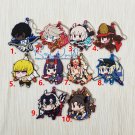 Fate/Grand Order FGO Anime Figure Keychain Keyring Rubber Strap Bag Charm Cospa