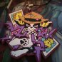 JoJo's Bizarre Adventure Anime Keychain Keyring Rubber Strap Charm HERMIT PURPLE