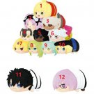 Fate Grand Order FGO Vol2 Mochimochi Plush Doll Toy Keychain Keyring Karna Nero
