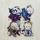 Japan Anime Fate/Grand Order Alter Mash Siegfried Keychain Rubber Strap Charm