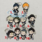 Japan Anime Haikyuu!! Haikyu Rubber Strap Phone Charm Keychain Keyring Ichiban K
