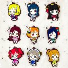 Anime Love Live Lovelive! Sunshine!! Aqours Keychain Rubber Strap Charm Key Ring