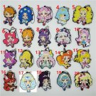 Hugtto Precure Rubber Strap Charm Pretty Cure Anime Figure Keychain Keyring Gift