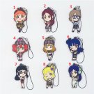 Love Live! Lovelive! Sunshine Aqours Anime Rubber Strap Charm Keychain Key Ring