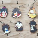 Japan Anime Pandora Hearts Heart of Pandora Keychain Rubber Strap Phone Charm