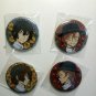 Bungo Stray Dogs Metal Badge Bedge Pin Button Brooch Dazai Chuya Cosplay Gift