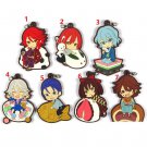 Meiji Tokyo Renka Rubber Strap Anime Figure Keychain Key Ring Cosplay Collection