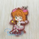 Anime Card Captor Sakura CLEAR CARD Ichiban Kuji Keychain Rubber Strap Charm New