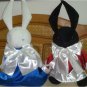 1PCS Anime Pandora Hearts Alice Oz Cosplay White Black Bloody Rabbit Plush Doll Toy