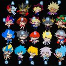 YGO Yugioh Yu Gi Oh Yugi Muto Yusei Fudo Jaden Keychain Keyring Rubber Strap Big