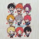 Ensemble Stars Keychain Keyring Rubber Strap Charm ES Trickstar Knight Ritsu Leo