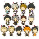 Haikyuu!! Haikyu Rubber Strap Anime Keychain Keyring Phone Charm Animation Gift