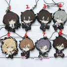 Japan Anime Collar x Malice Collar×Malice Rubber Strap Charm Keychain Key Ring