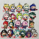 Fate Grand Order FGO Fes Rubber Strap Charm Keychain Nero Saber Gilgamesh Gift