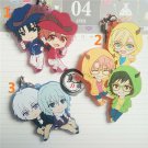 Idolish7 Anime Rubber Strap Keyring Keychain Phone Charm Bag Pendant DUO Ver