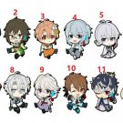 Anime Idolish7 Trigger Re:vale Rubber Strap Charm Keychain Keyring Riku Tenn COS