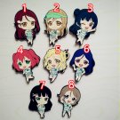 Anime Love Live! Lovelive! Sunshine!! Aqours Rubber Strap Keychain Phone Charm