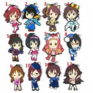 The iDOLMASTER Cinderella Girls Anime Figure Rubber Strap Keychain Bag Charm