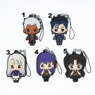 Fate/Stay Night Rubber Strap Keychain Keyring Pendant Archer EMIYA RIN Lancer