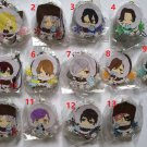 Japan Anime DIABOLIK LOVERS Rubber Strap Charm Keychain Eeyring Rejet Collection