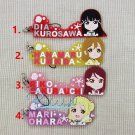 Anime Love Live! Lovelive! Sunshine Aqours Dia Mari Rico Keychain Rubber Strap