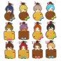 Japan Anime Game ES Ensemble Stars Keychain Keyring Rubber Strap Charm Biscuit