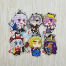 Fate/Grand Order Rubber Strap Keychain Phone Charm Bag Pendant Merlin Alter Gift